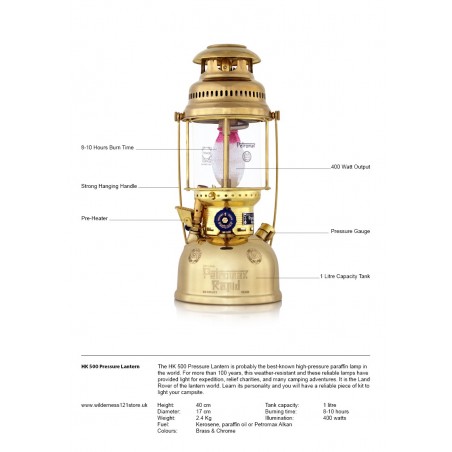Petromax HK 500 Pressure Lantern | Camp Lighting