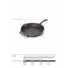 Cast iron fire skillets from Petromax