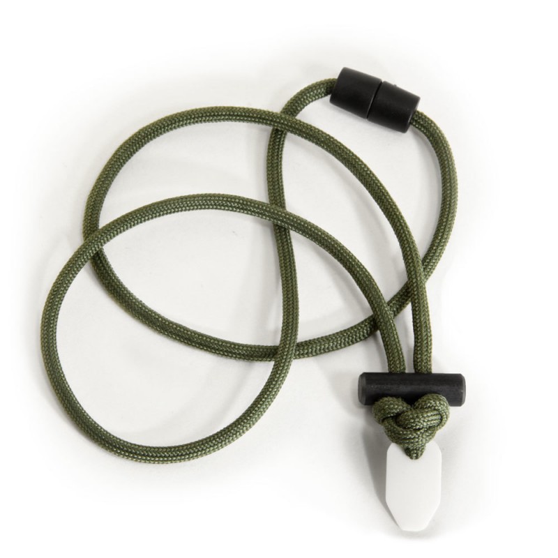 Wazoo Firecraft 550 FireCord Necklace OD Green Wazoo Firecraft 550 FireCord Necklace OD Green