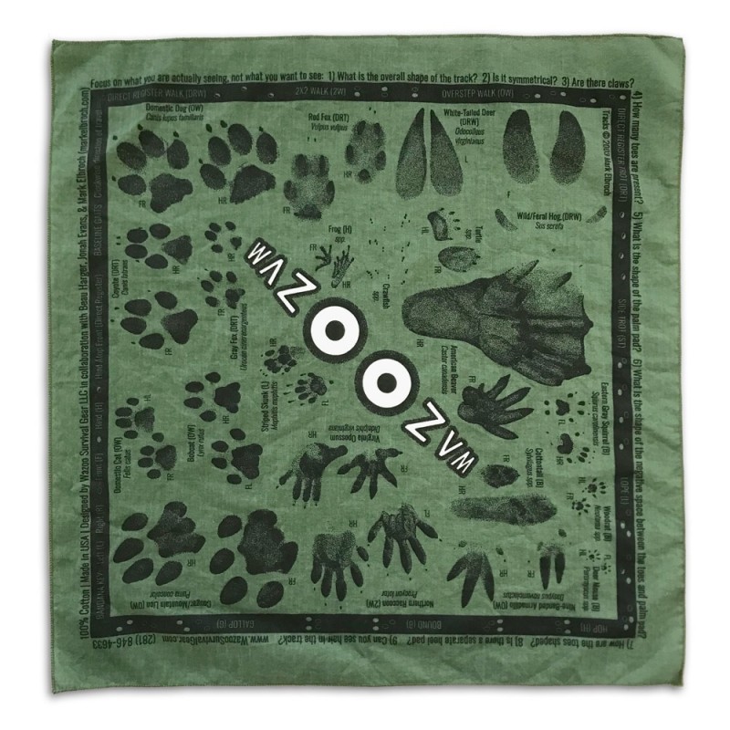 wazoo tracking bandana