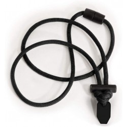 Wazoo Firecraft 550 FireCord Necklace Black with black striker