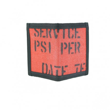 Recycled Firefighter - Captain | Red & Black with writing