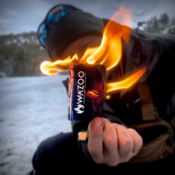 wazoo firecard in burning tinder emergency