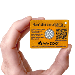 Wazoo Flare Mini Signal Mirror