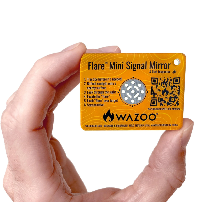 Wazoo Flare Mini Signal Mirror