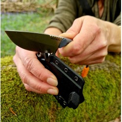 outdoor element scout feather  sharpening