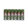 Storacell 6 AA Battery Cady Case Military Green side view