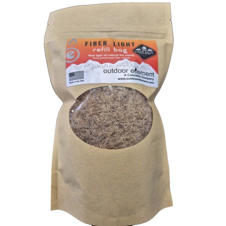 Fiber Light Tinder Refill Bag