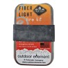 outdoor element fiber light tinder fire kit with ranger band