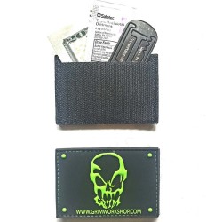 Grim Workshop - Skull Stash Morale Patch with hidden pocket