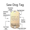 Grim Workshop - Saw Dog Tag