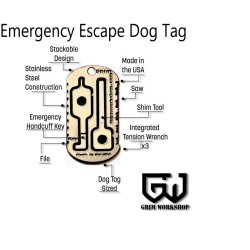 Grim Workshop - Escape & Evasion Dog Tag