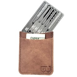 Grim Workshop - Lock Pick Rake Card in wallet