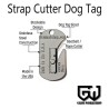 Grim Workshop - Strap Cutter Dog Tag detail