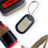 Grim Workshop - Magnesium Dog Tag edc kit white background