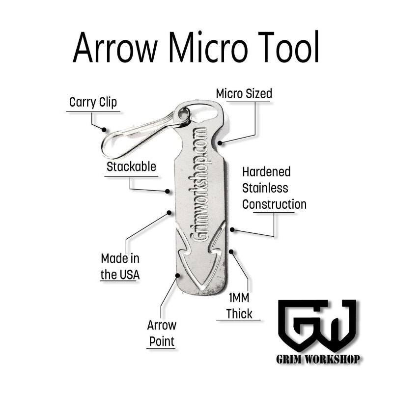 Grim Workshop - Arrow Micro Tool detail