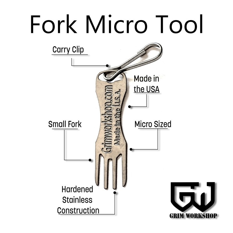 Grim Workshop - Spork Micro Tool detail