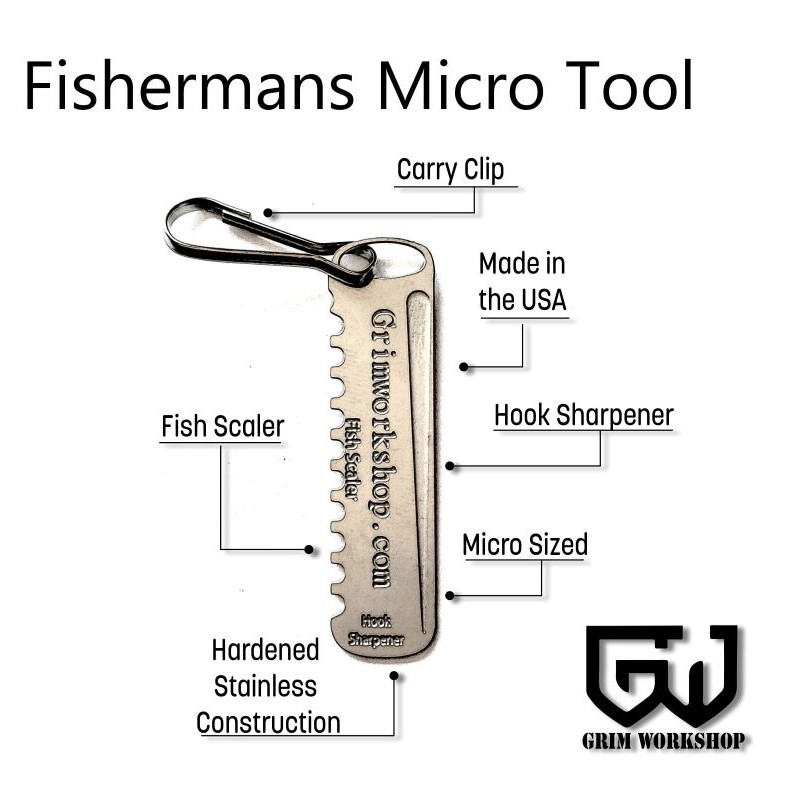 Grim Workshop - Fisherman's Micro Multi Tool detail