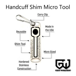 Grim Workshop - Handcuff Shim Micro Tool detail