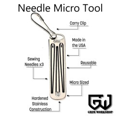 Grim Workshop - Sewing Needle Tweezer Micro Tool details