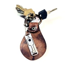 Grim Workshop - Handcuff Key Micro Tool on keyring