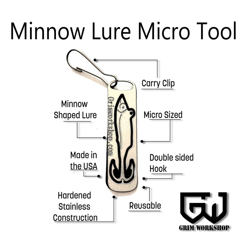 Grim Workshop - Minnow Lure Micro Tool detail