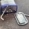 Grim Workshop - Lock Pick Rake Dog Tag: Rake Lock Pick Necklace by padlock