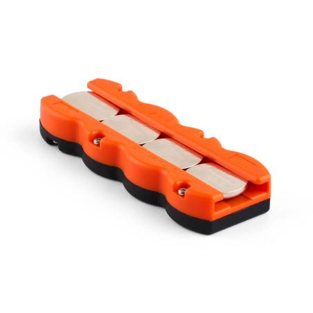 Storacell Magnetic Button 4 Orange Black loaded