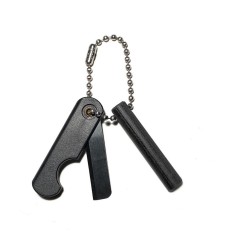 WAZOO - Mini Ceramic Folding Blade ferro rod fire starter