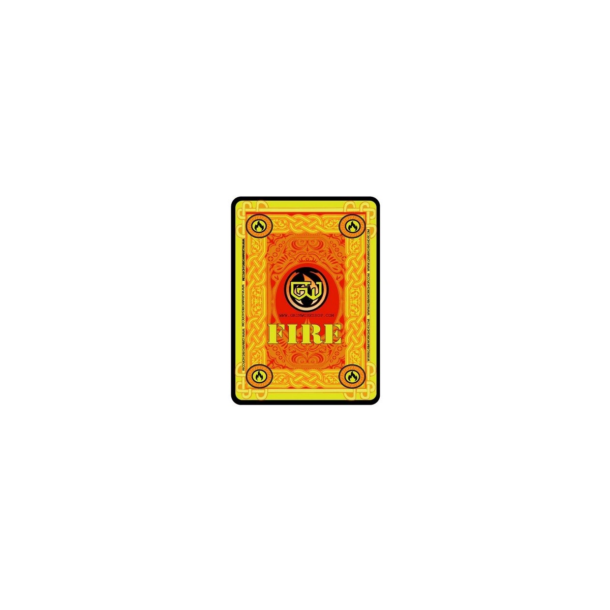 Grim Workshop Survival Playing Cards Fire Deck Grim Workshop Survival Playing Cards Fire Deck