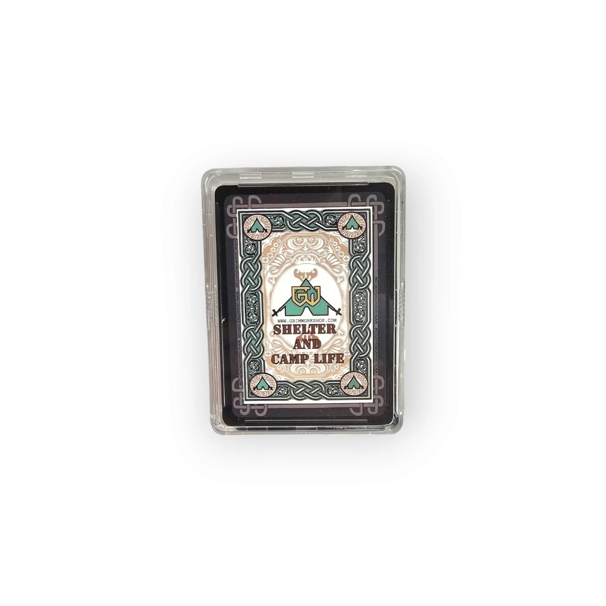 Grim Workshop Survival Playing Cards Shelter Building and Camp Life