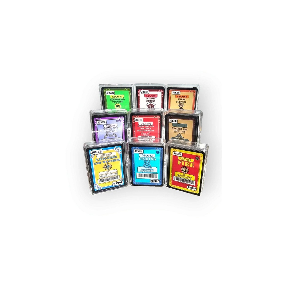 Grim Survival Playing Cards All 9 Decks Ultimate Bundle survival cards