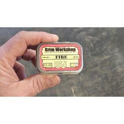 Grim Workshop Fire Starting PAK Kit : Compact Fire-Starting Power in Your Pocket