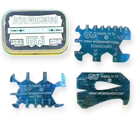 Grim Workshop General Tools PAK Kit A Compact EDC Tool Kit Built for Real Work