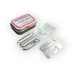 Grim Workshop First Aid PAK Kit pocket sized Suturing kit Precision First Aid Tools Tick Removal & Multi-Function Tool