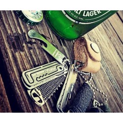 Grim Workshop Lock Pick 1 x Lock Pick Rake Micro Tool Tension Wrench Small Carry Clip