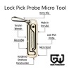 Grim Workshop Probe Lock Pick Micro Tool 2 in 1 keychain sized micro tool hidden
