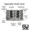 Grim Workshop - Specialty Hook Fishing Survival Card lure lures weights hooks