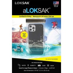aLOKSAK Waterproof Bag 2 x aLOK2-5x8