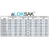 aLOKSAK size chart