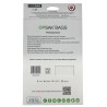 LOKSAK - OPSAK OP2-9x10 Odourproof Dry bag resealable Recyclable storage bags 9x10 rear packaging