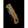ROGAN Rogue Folding Pocket Knife - Gen 1 - Coyote Black showing reverse side