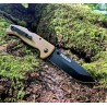 ROGAN Rogue Folding Pocket Knife - Gen 1 - Coyote Black