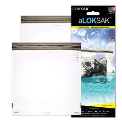 aLOKSAK Waterproof Bag 2 x aLOK2-12x12 waterproof bag