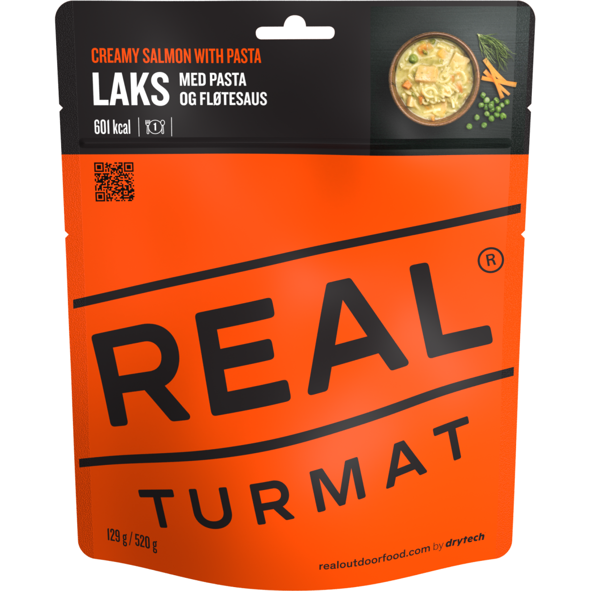REAL Turmat Creamy Salmon with Pasta
