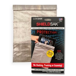 SHIELDSAK® Faraday Tablet Bag | RFID, GPS & Signal Blocking Pouch