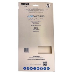 aLOKSAK Waterproof Bag 2 x aLOK2-12x48 Extra-long design for oversized and elongated items