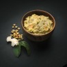 Couscous with Lentils prepared outdoor meal served