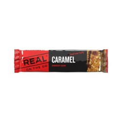 REAL On The Go Caramel Energy Bar 40 g pack