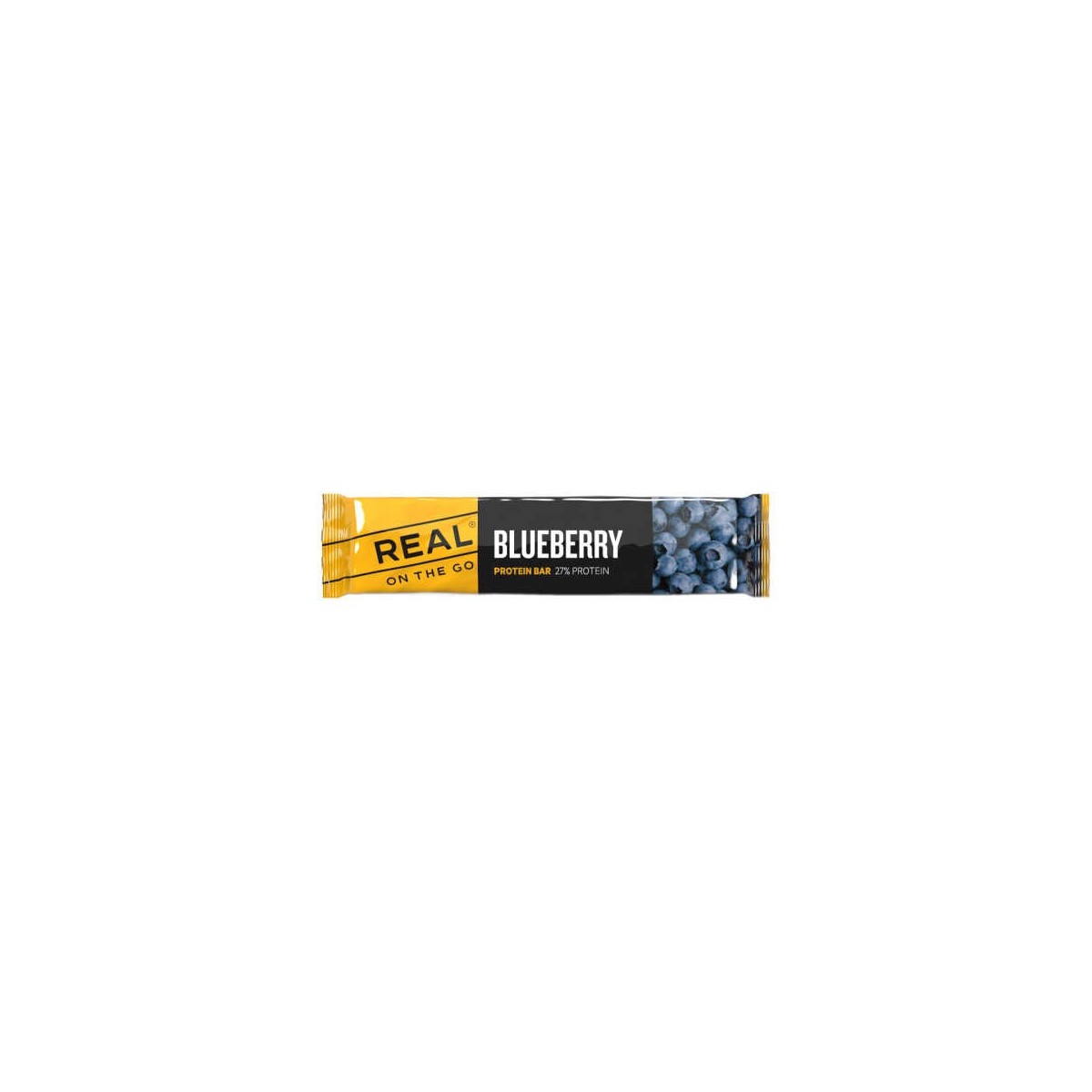 REAL On The Go Blueberry Protein Bar 40 g pack